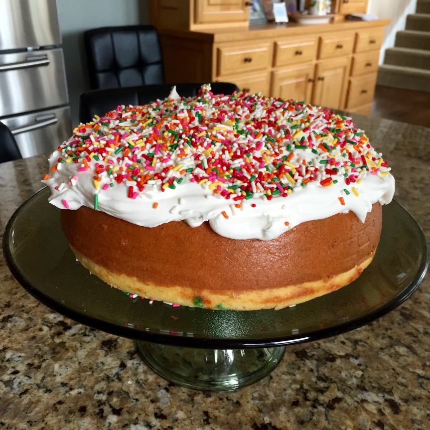 Extra Fluffy & Light Birthday (Pan) Cake